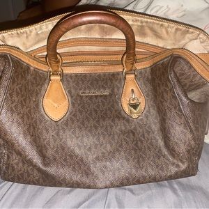 Dark brown women’s handbag